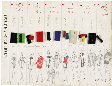 yves Saint Laurent mondrian collection